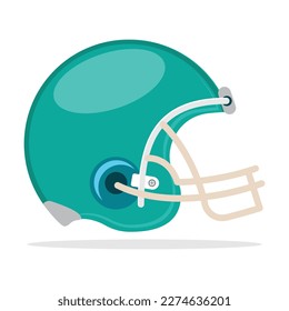 sport, illustration, team, football, equipment, rugby, vector, hat, helmet, design, safety, white, uniform, head, american, icon, game, play, fun, elements, blue, plastic, colour, people, tiger, stick