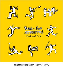 Sport illustration - vector / sports poster background
