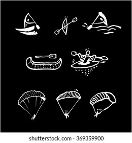 Sport illustration - vector / sports poster background