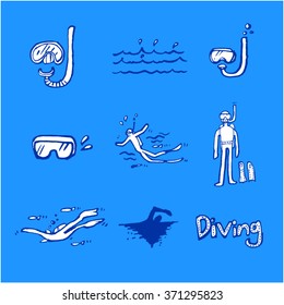 Sport illustration - vector / sports poster background