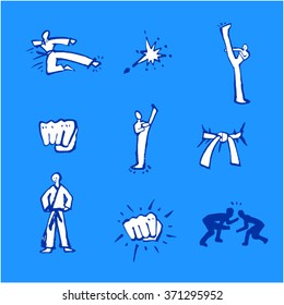 Sport illustration - vector / sports poster background