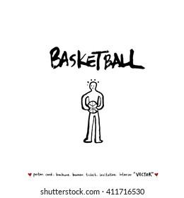 Sport illustration - vector / sports poster background
