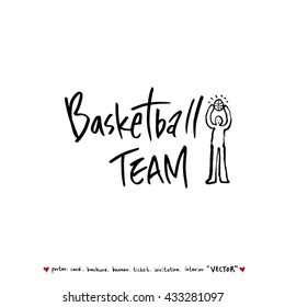 Sport illustration - vector / sports poster background