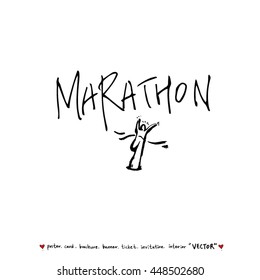 Sport illustration - vector / sports poster background