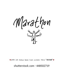 Sport illustration - vector / sports poster background