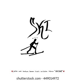 Sport illustration - vector / sports poster background