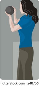 Sport illustrations series. Check my portfolio for much more of this series as well as thousands of similar and other great vector items.