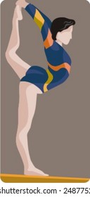 Sport illustrations series. Check my portfolio for much more of this series as well as thousands of similar and other great vector items.