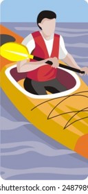 Sport illustrations series. Check my portfolio for much more of this series as well as thousands of similar and other great vector items.