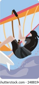 Sport illustrations series. Check my portfolio for much more of this series as well as thousands of similar and other great vector items.
