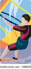 Sport illustrations series. Check my portfolio for much more of this series as well as thousands of similar and other great vector items.