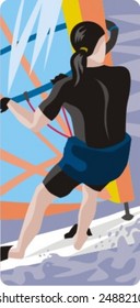 Sport illustrations series. Check my portfolio for much more of this series as well as thousands of similar and other great vector items.