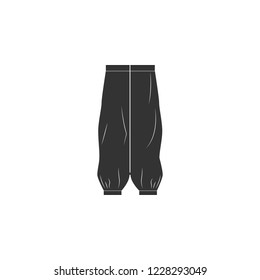 sport jeans icon. Element of jeans icon for mobile concept and web apps. Glyph sport jeans icon can be used for web and mobile