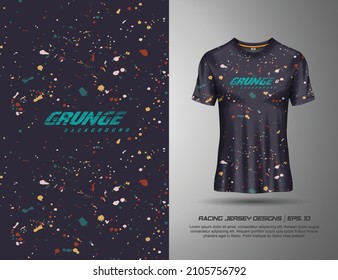 Sport jersey abstract grunge background for, motocross, cycling, fishing, diving, leggings, soccer, gaming