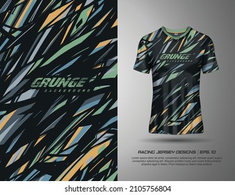 Sport jersey abstract grunge background for, motocross, cycling, fishing, diving, leggings, soccer, gaming