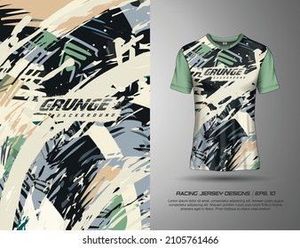 Sport jersey abstract grunge background for, motocross, cycling, fishing, diving, leggings, soccer, gaming