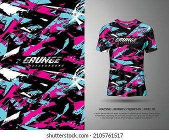 Sport jersey abstract grunge background for, motocross, cycling, fishing, diving, leggings, soccer, gaming