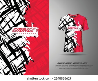 Sport jersey abstract grunge background for, motocross, cycling, fishing, diving, leggings, soccer, gaming