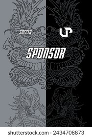 vector de diseño de fondo de camiseta deportiva
