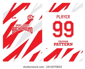 PATRÓN DE VECTOR DE FONDO DE JERSEY DEPORTIVO