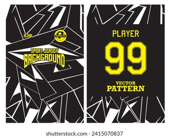 SPORT JERSEY BACKGROUND VECTOR PATTERN