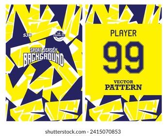 SPORT JERSEY BACKGROUND VECTOR PATTERN