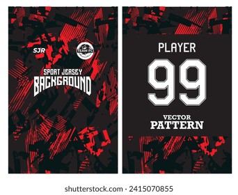 SPORT JERSEY BACKGROUND VECTOR PATTERN