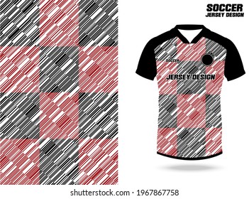 Design-Hintergrund von Sportjersey, Vektorhintergrund