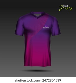 Sport jersey design editable and sublimation