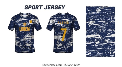 Sport jersey design fabric textile for sublimation