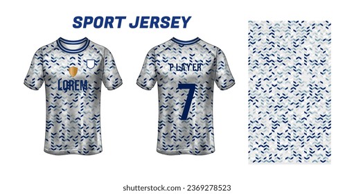 Sport jersey design fabric textile for sublimation	