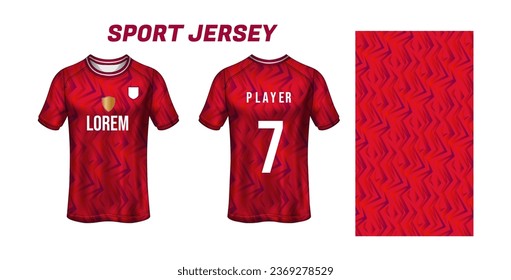 Sport jersey design fabric textile for sublimation	
