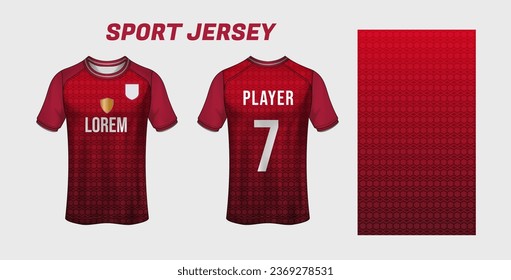 Sport jersey design fabric textile for sublimation	
