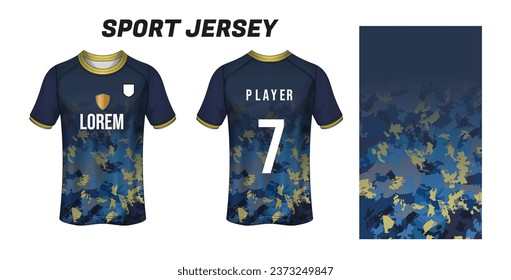 Sport jersey design fabric textile for sublimation	