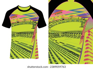 Sport Jersey Design Fabric Textile for Sublimation Tshirt sublimation design vector file, Crafted Couture: Top-Rated T-Shirt Sublimation EPS Designs