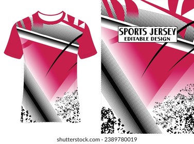 Sport Jersey Design Fabric Textile for Sublimation Tshirt sublimation design vector file, Crafted Couture: Top-Rated T-Shirt Sublimation EPS Designs