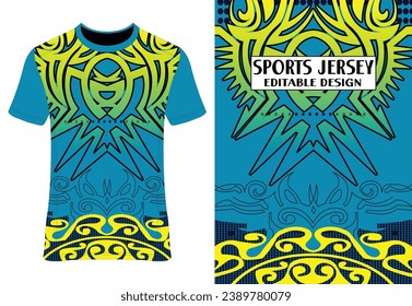 Sport Jersey Design Fabric Textile for Sublimation Tshirt sublimation design vector file, Crafted Couture: Top-Rated T-Shirt Sublimation EPS Designs