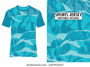 Sport Jersey Design Fabric Textile for Sublimation Tshirt sublimation design vector file, Top-Rated T-Shirt Sublimation EPS Designs, Editable jersey  Vectors in EPS