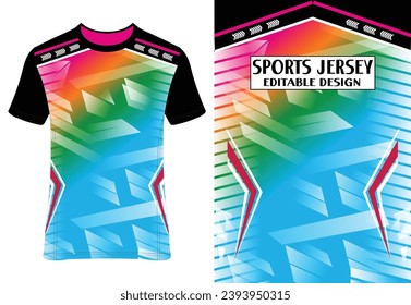 Sport Jersey Design Fabric Textile for Sublimation Tshirt sublimation design vector file, Top-Rated T-Shirt Sublimation EPS Designs, Editable jersey  Vectors in EPS