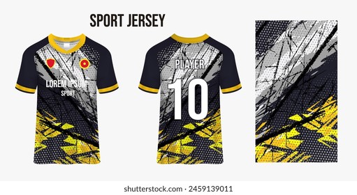 Sport jersey design fabric textile for sublimation