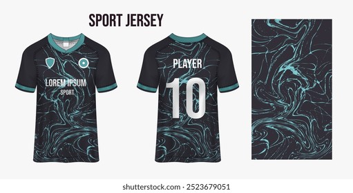 Sport jersey design fabric textile for sublimation