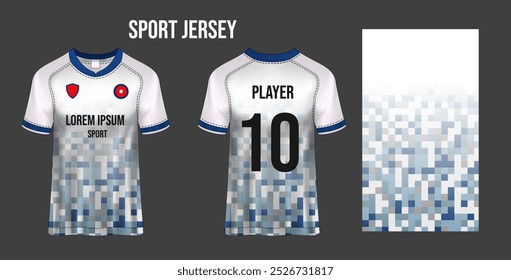 Sport jersey design fabric textile for sublimation