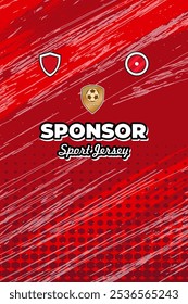 Sport jersey design fabric textile for sublimation