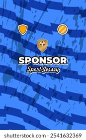 Tecido de tecido de design de camisa de esporte para sublimação