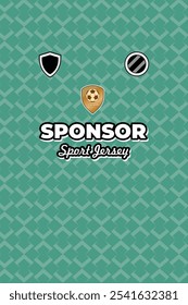 Tecido de tecido de design de camisa de esporte para sublimação