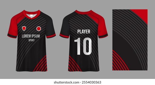 Sport jersey design fabric textile for sublimation.