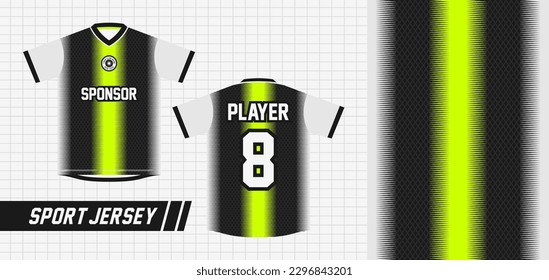 SPORT JERSEY DESIGN - HORIZONTAL STRIPE PATTERN