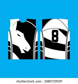 sport jersey design pattern vector