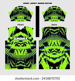 Sport jersey design ready to print, racing style