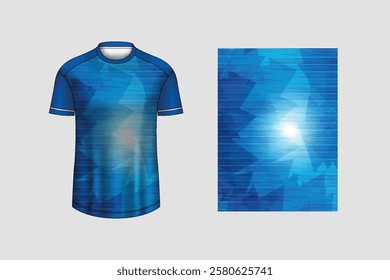 Sport Jersey Design Template Mockup Design